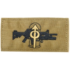 AMA M203 Frag Out Adhesive Quality Cordura Patch - TAN