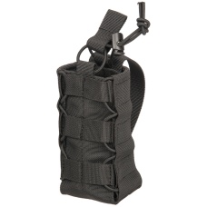 Lancer Tactical Radio/Canteen Retention Pouch (Nylon) - BLACK