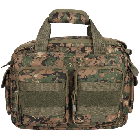 Lancer Tactical 1000D Polyester Small Range MOLLE Bag - JUNGLE DIGITAL