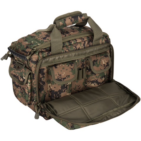 Lancer Tactical 1000D Polyester Small Range MOLLE Bag - JUNGLE DIGITAL