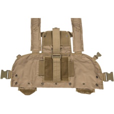 Lancer Tactical 600D Nylon M4 MOLLE Modular Chest Rig - TAN