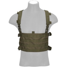 Lancer Tactical 1000D Nylon QD Chest Rig and Backpack Combo - OD GREEN