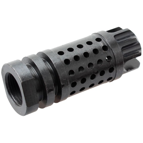 Atlas Custom Works 14mm CCW M4 Series Airsoft Flash Compensator