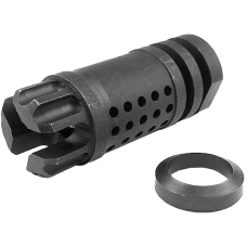 Atlas Custom Works 14mm CCW M4 Series Airsoft Flash Compensator
