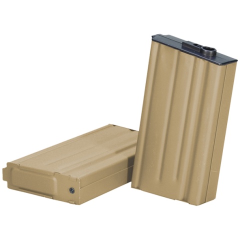 ARES 160rd Mid Capacity Airsoft Magazine for SR25 / M110 AEGs - TAN