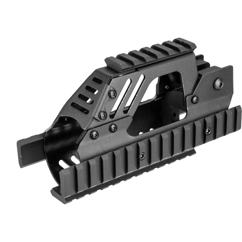 Sentinel Gears P90 Aluminum Picatinny Quad Rail - BLACK