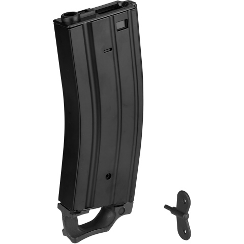 Sentinel Gears 330rd M4 / M16 High Cap Airsoft AEG Magazine w/ Pull Tab - BLACK