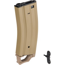 Sentinel Gears 330rd M4 / M16 High Cap Airsoft AEG Magazine w/ Pull Tab - TAN