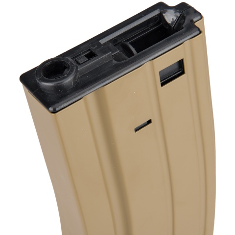 Sentinel Gears 330rd M4 / M16 High Cap Airsoft AEG Magazine w/ Pull Tab - TAN