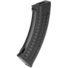 Sentinel Gears 110rd Waffled Mid Capacity AK47 Airsoft AEG Magazine - BLACK