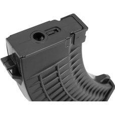 Sentinel Gears 110rd Waffled Mid Capacity AK47 Airsoft AEG Magazine - BLACK