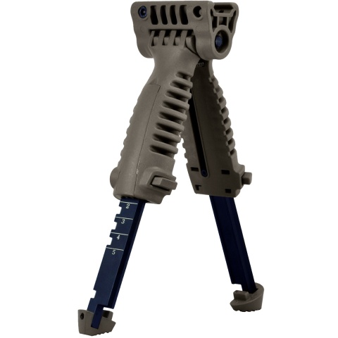 Sentinel Gears Rapid Deploy Tactical Bipod Foregrip - OD GREEN
