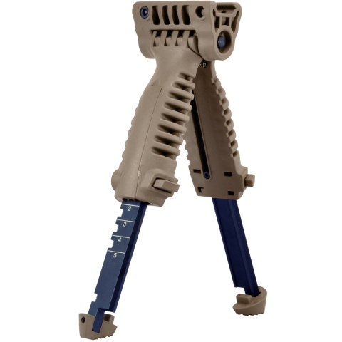Sentinel Gears Rapid Deploy Tactical Bipod Foregrip - TAN
