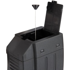 Sentinel Gears 1000rd AK47 / AK74 Flash Airsoft AEG Magazine - BLACK