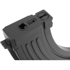 Sentinel Gears 140rd Mid Capacity Polymer Airsoft Magazine for AK AEGs - BLACK