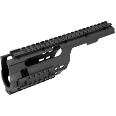 Sentinel Gears Rail System for M5 Series AEGs - BLACK