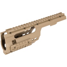 Sentinel Gears Rail System for M5 Series AEGs - TAN