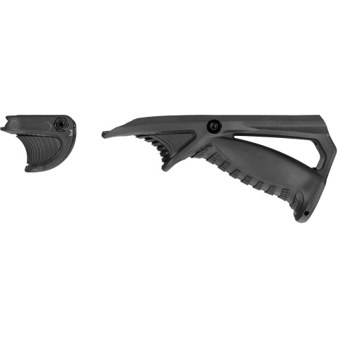 Sentinel Gears Ergonomic Pointing Foregrip w/ Tactical Support Grip - BLACK