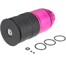 Sentinel Gears 72rd Grenade Shell for 40mm Airsoft Grenade Launchers - BLACK / PINK