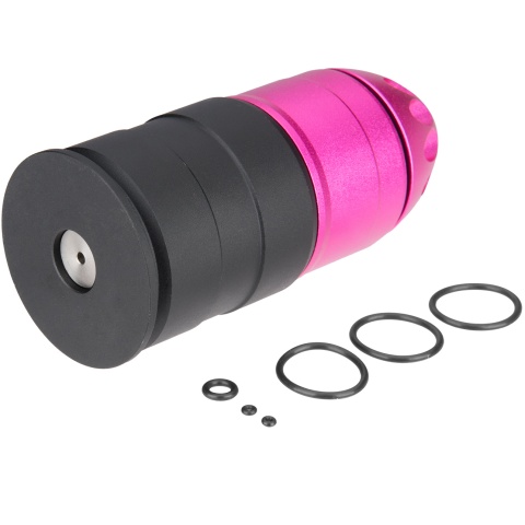 Sentinel Gears 72rd Grenade Shell for 40mm Airsoft Grenade Launchers - BLACK / PINK