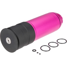Sentinel Gears 168rd Grenade Shell for 40mm Airsoft Grenade Launchers - BLACK / PINK