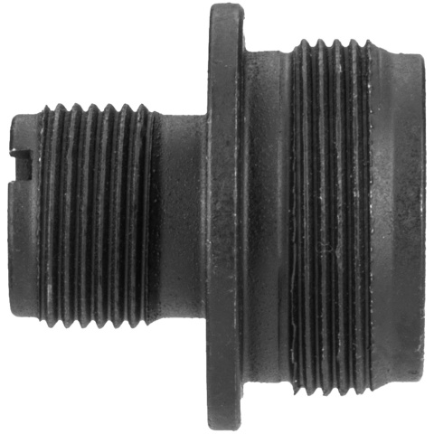 Sentinel Gears 14mm CCW Mock Suppressor Adapter for L96 Sniper Rifles - BLACK