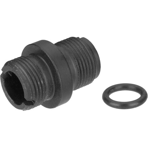 Sentinel Gears 14mm CCW Mock Suppressor Adapter for Marui M5K AEGs - BLACK