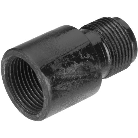 Sentinel Gears 14mm Clockwise to Counter-Clockwise Barrel Adapter - BLACK