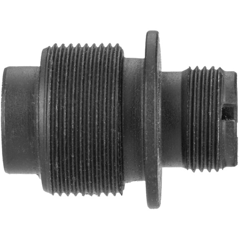 Sentinel Gears 14mm CCW Mock Suppressor Adapter for VSR10 Sniper Rifles - BLACK