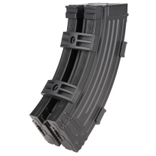 Sentinel Gears Dual 600rd High Capacity Airsoft Magazines for AK AEGs - BLACK