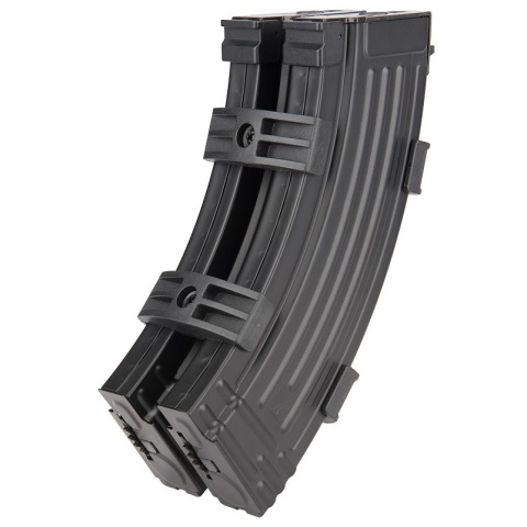 Sentinel Gears Dual 600rd High Capacity Airsoft Magazines for AK AEGs - BLACK