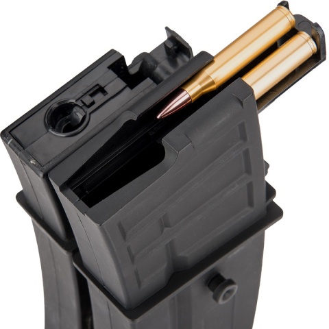 Sentinel Gears 1000rd Electric Winding Dual Magazine for R36 AEGs - BLACK