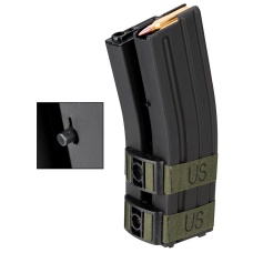 Sentinel Gears 1200rd Electric Winding Dual Magazine for M4 AEGs - BLACK