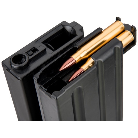 Sentinel Gears 1200rd Electric Auto-Winding Dual Magazine for M4 AEGs - BLACK
