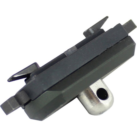 Atlas Custom Works QD M-LOK Compatible Bipod Adapter Stud - BLACK