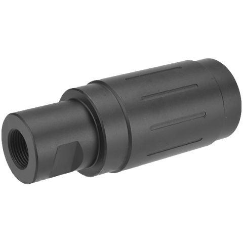 Atlas Custom Works Threaded Metal Alloy CCW Linear Compensator - BLACK