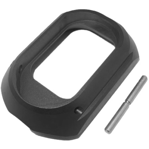 Atlas Custom Works CNC SHPD Style Magwell Attachment - BLACK