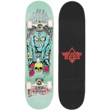 L-Sport Green Goblin N' Roses Complete Skateboard (8.0