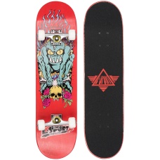 L-Sport Red Goblin N' Roses Complete Skateboard (8.0