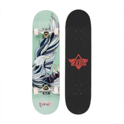 L-Sport Gallant Eagle Turquoise Complete Skateboard (8.0