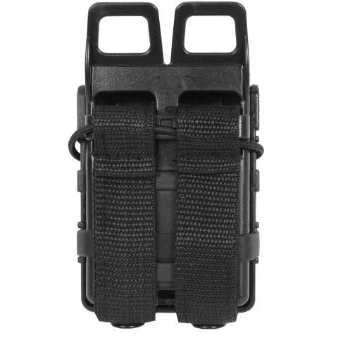 AMA High Speed Quick Draw M4 Airsoft Polymer Mag Pouch -  Black