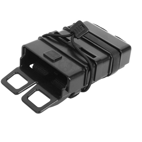 AMA High Speed Quick Draw M4 Airsoft Polymer Mag Pouch -  Black