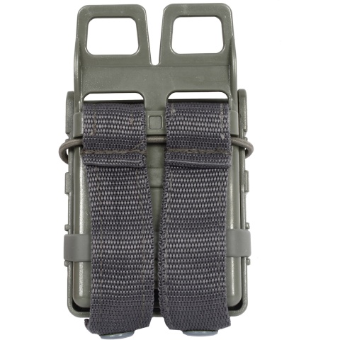 AMA High Speed Quick Draw M4 Airsoft Polymer Mag Pouch -  Foliage