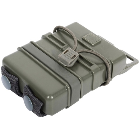 AMA High Speed Quick Draw M4 Airsoft Polymer Mag Pouch -  Foliage