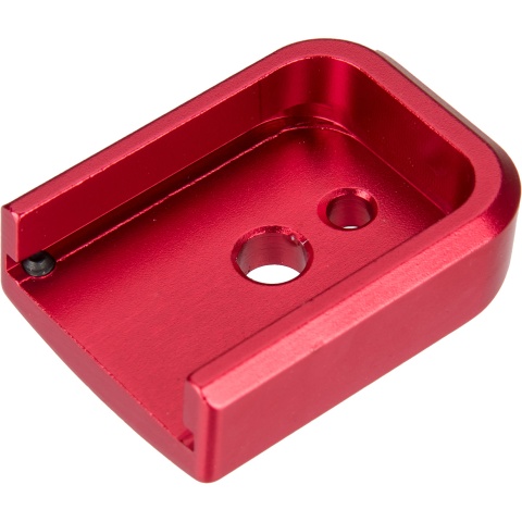 5KU Aluminum Hi-Capa Mag Base Cover (Type 1) - RED
