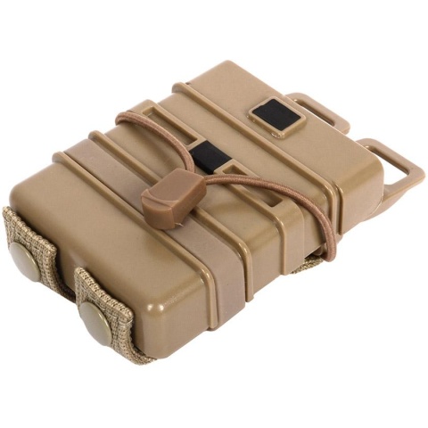 AMA High Speed Quick Draw M4 Airsoft Polymer Mag Pouch -  Coyote