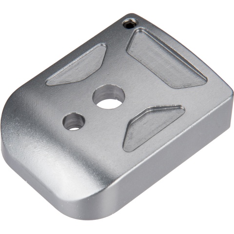 5KU Aluminum Hi-Capa Mag Base Cover (Type 1) - TITANIUM