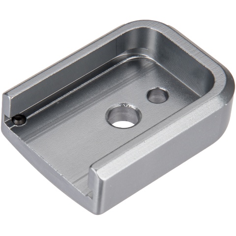 5KU Aluminum Hi-Capa Mag Base Cover (Type 1) - TITANIUM