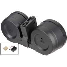 Sentinel Gears 2500rd M4 Electric Winding Drum C-Mag Magazine