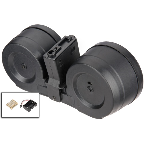 Sentinel Gears 2500rd M4 Electric Winding Drum C-Mag Magazine